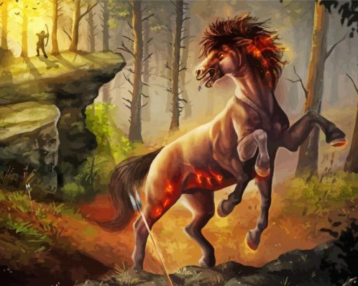 Mad Sleipnir Horse Diamond Paintings