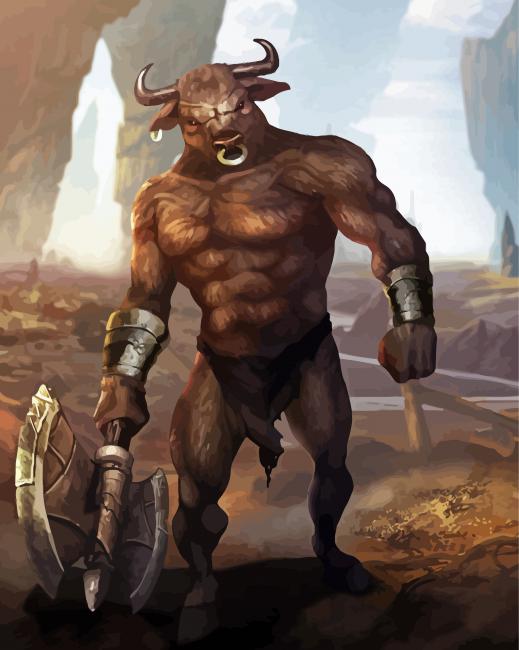 Minotaur Diamond Paintings