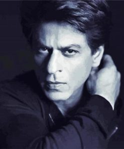 Monochrome Shahrukh Khan Diamond Paintings