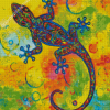 Psychedelic Lizard Art Diamond Paintings