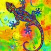 Psychedelic Lizard Art Diamond Paintings