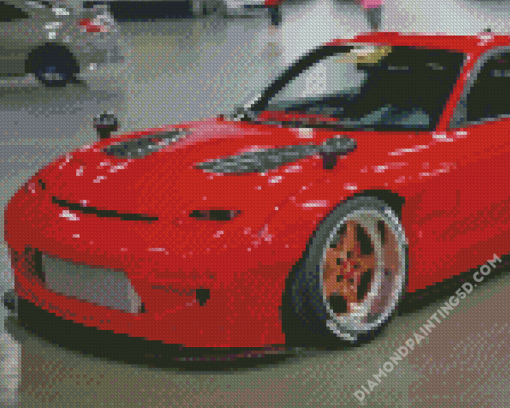 Red Jdm Diamond Paintings