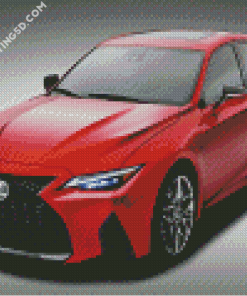 Red Lexus Diamond Paintings