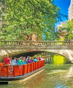 San Antonio River Walk Diamond Paintings