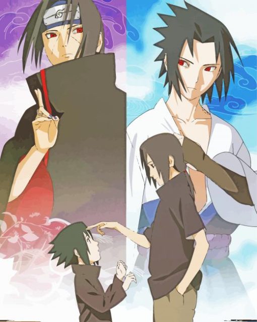 Sasuke And Itachi Diamond Paintings