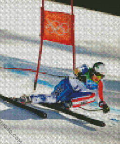 Snow Skiing Diamond Paintings