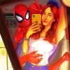 Spider Man And Mary Jane Diamond Paintings