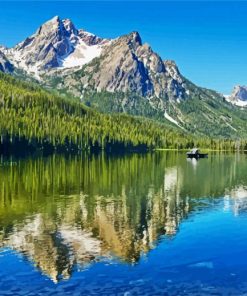 Stanley lake Idaho Diamond Paintings