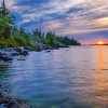 Sunrise At Isle Royale Diamond Paintings