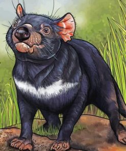 Tasmanian Devil Diamond Paintings