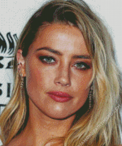 The Actress Amber Heard Diamond Paintings