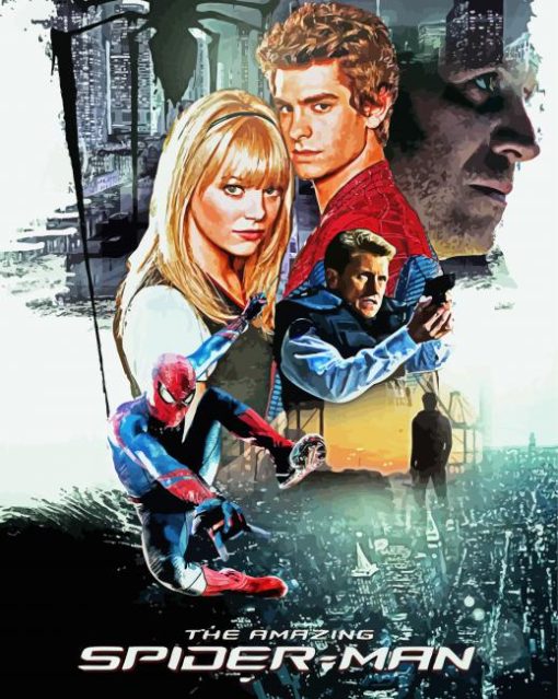 The Amazing Spider Man Movie Poster Diamond Paintings