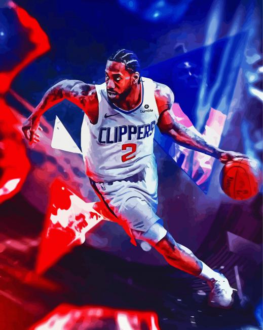 The Basketball Player Kawhi Leonard Diamond Paintings