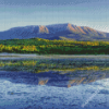 GWater Reflection Mt Katahdin Diamond Paintings