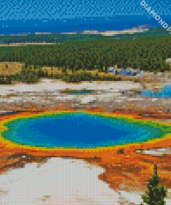 Yellowstone National Park Idaho USA Diamond Paintings