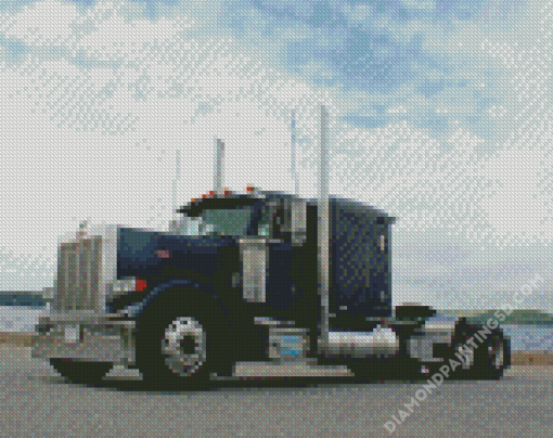 18 Wheelers Truck Diamond Paintings