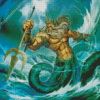 Aesthetic King Neptune Diamond Paintings