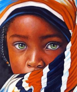 African Child Art Diamond Paintings