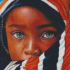 African Child Art Diamond Paintings