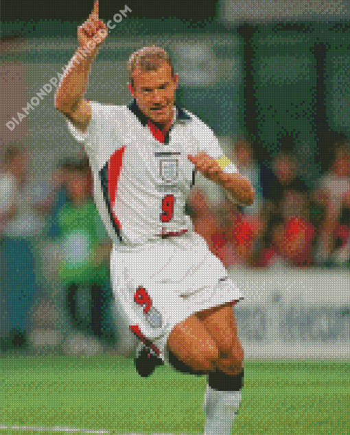 Alan Shearer Football Player Diamond Paintings