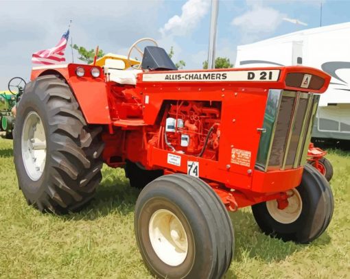 Allis Chalmers Diamond Paintings