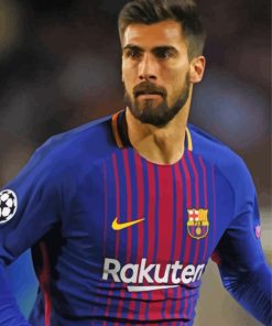 Andre Gomes Barcelona Player Diamond Paintings