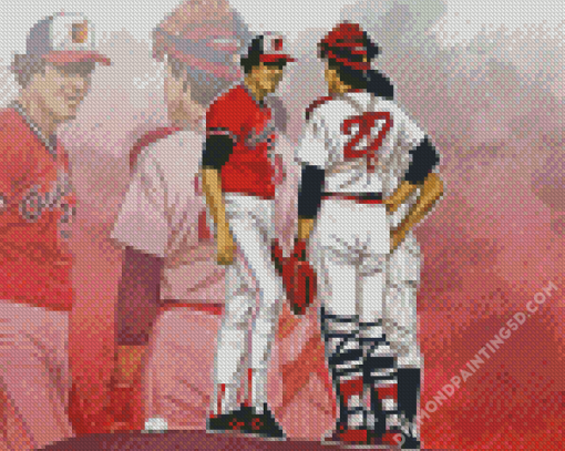 Baltimore Orioles Players Art Diamond Paintings