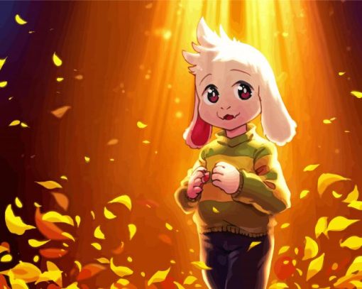 Beautiful Asriel Dreemurr Diamond Paintings