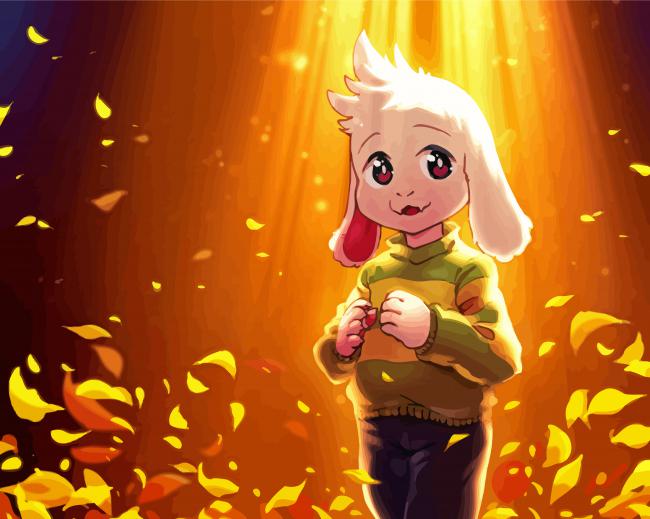 Beautiful Asriel Dreemurr Diamond Paintings