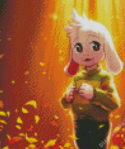 Beautiful Asriel Dreemurr Diamond Paintings