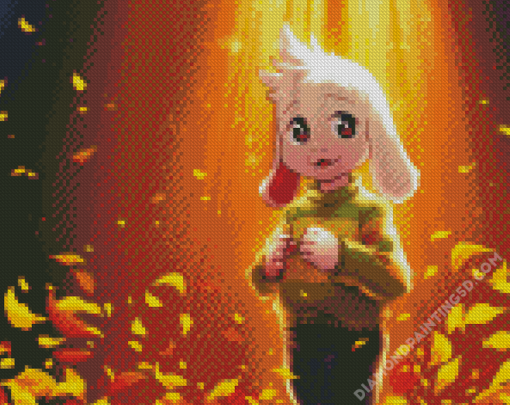 Beautiful Asriel Dreemurr Diamond Paintings