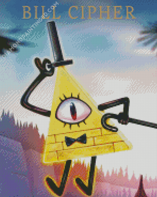 Bill Cipher Diamond Paintings