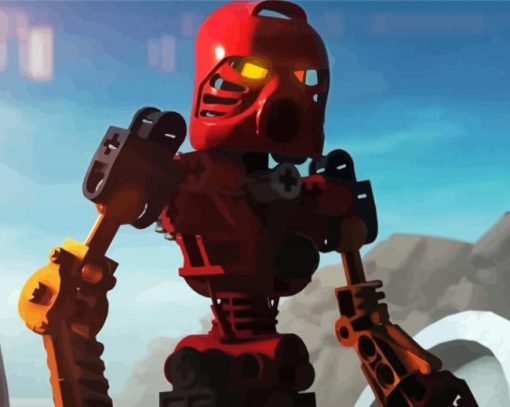 Bionicle Character Diamond Paintings