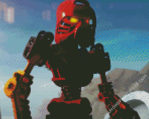 Bionicle Character Diamond Paintings