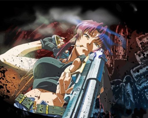 Black Lagoon Animated Movie Diamond Paintings