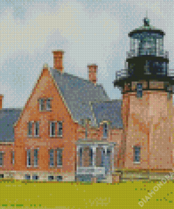 Block Island Lighthouse Art Diamond Paintings