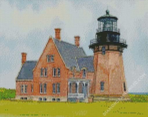 Block Island Lighthouse Art Diamond Paintings