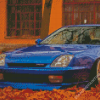 Blue Honda Prelude Diamond Paintings