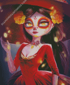 Book Of Life La Muerte Diamond Paintings