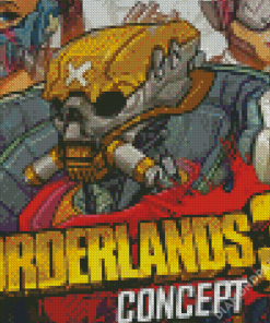 Borderlands 3 Game Poster Diamond Paintings