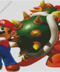 Bowser Art Diamond Paintings