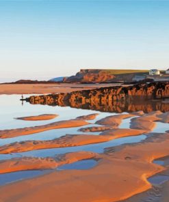 Bude Beach Cornwall Diamond Paintings