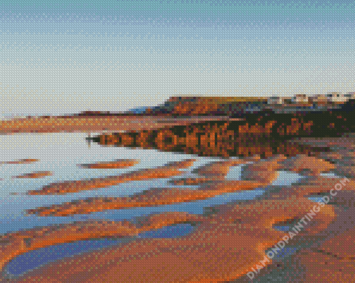 Bude Beach Cornwall Diamond Paintings