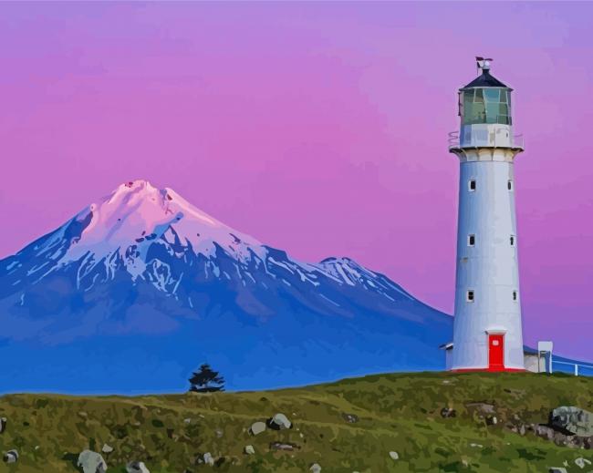 Cape Egmont Lighthouse Diamond Paintings