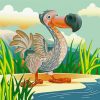 Cartoon Dodo Bird Diamond Paintings