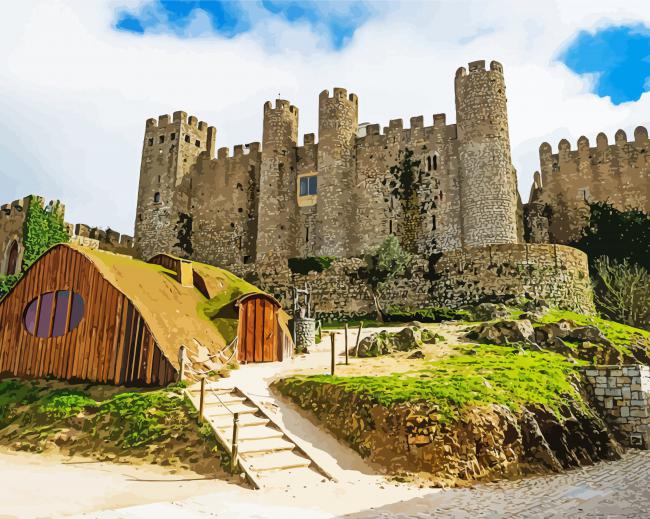 Castelo De Óbidos Diamond Paintings