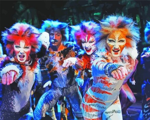 Cats The Musical Diamond Paintings