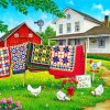 Chicken Farm Diamond Paintings