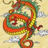 Chinese Dragon Illustration Diamond Paintings