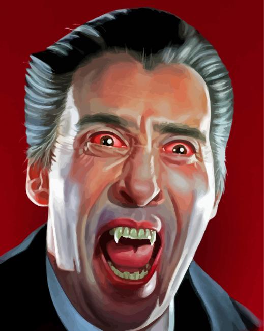 Christopher Lee Dracula Art Diamond Paintings